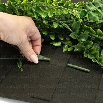 Hanging artificial Adiantum Fern - Fire Retardant