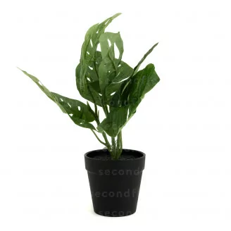 K&uuml;nstliche Monstera im Topf