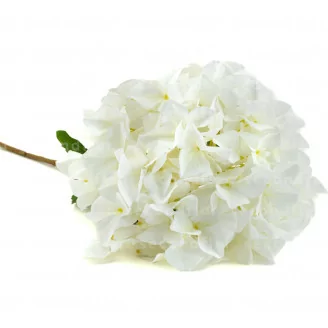 Hortensia XXL artificiel Blanc