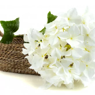 Hortensia artificiel XXL Blanc
