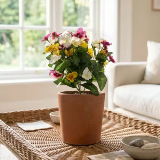 Pens&eacute;e artificielle en pot