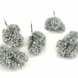 Picks de Pino artificial nevado (x6)