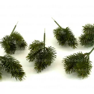 Artificial Pine Sprigs on Pick (x6)