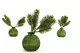 Artificial Pine Sprigs on Pick (x6) 1