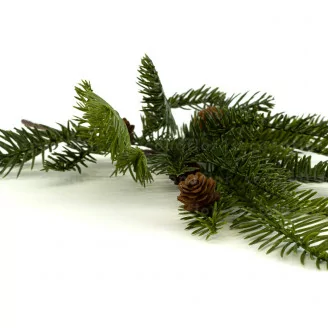 Artificial Pine Spray with Pine Cones