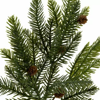Artificial Pine Spray with Pine Cones