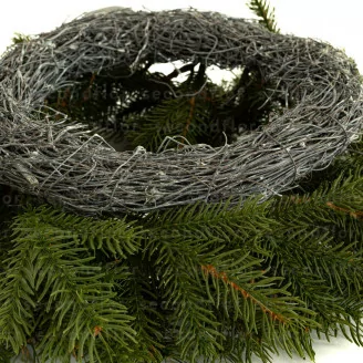 K&uuml;nstlicher Tannenkranz (38 cm)