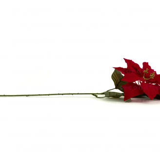 Flor de Pascua artificial Rojo