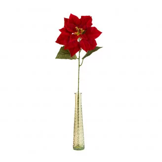 K&uuml;nstlicher Weihnachtsstern Rot