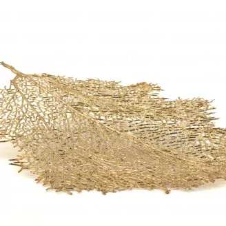 Gold artificial coral branch