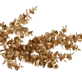 Gold artificial Eucalyptus Spray