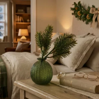 Brins de Sapin artificiels &agrave; piquer (x6)