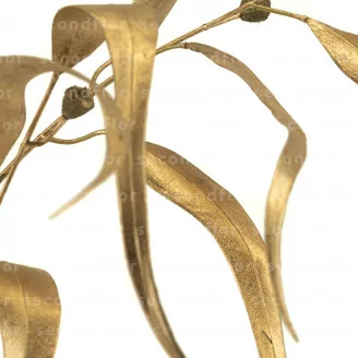 K&uuml;nstlicher goldener Willow-Eukalyptusast