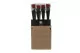 Preserved Rose on stem 30 cm Red - Individual Gift Box (x12) 9