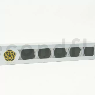 Konservierte Rose XL Schwarz (x6)