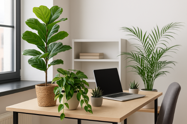 Les meilleures plantes artificielles pour bureau